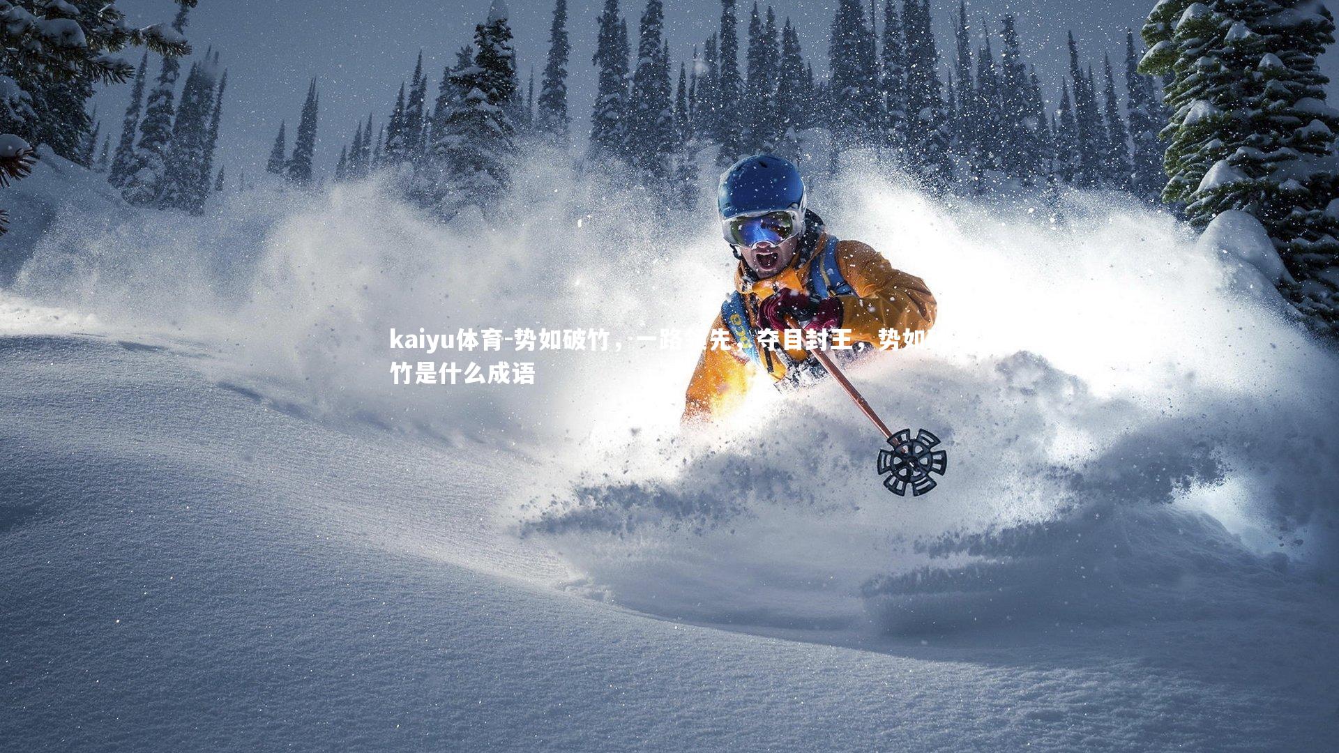 势如破竹,一路领先,夺目封王,势如破竹是什么成语